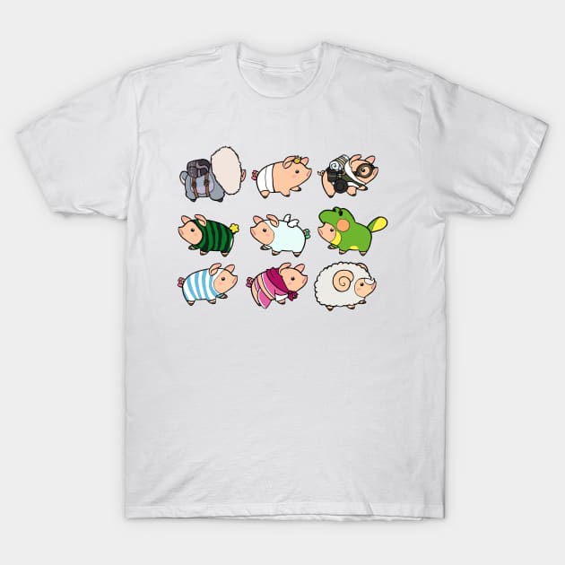 Poogie party T-Shirt by mdaviesart